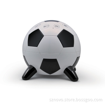 Voice Prompts Football Bluetooth Speaker with Support TF Card/Micro SD Card (NV-BS405)